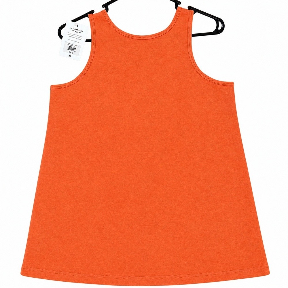 Life is Good Orange Graphic Breezy Tank Women's Small - Picture 3 of 5